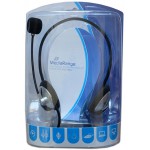 MEDIARANGE PC NECK HEADSET (BLACK/SILVER, WIRED) - (MROS302)