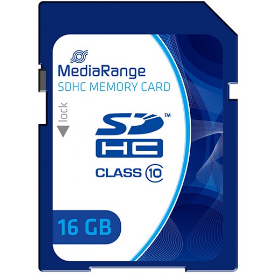 MEDIARANGE SDHC CLASS 10 16GB - (MR963)