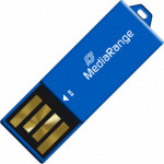 MEDIARANGE USB 2.0 NANO FLASH DRIVE PAPER-CLIP STICK 8GB (BLUE) - (MR975)