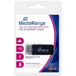 MEDIARANGE USB 3.0 CARD READER STICK (BLACK) - (MRCS507)