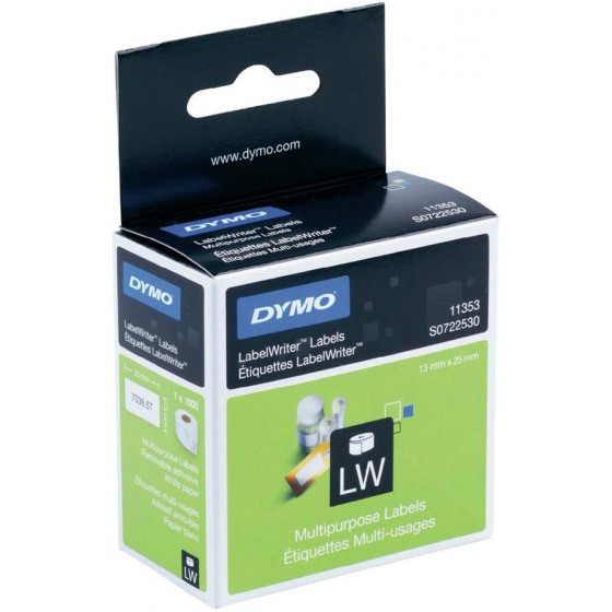 ������� ������� ������� ������ DYMO 11353 12X24MM (1000 ����.) (�����)