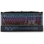ARMAGGEDDON MECHANICAL GAMING KEYBOARD PSYCHRAPTOR MKA-9C RED