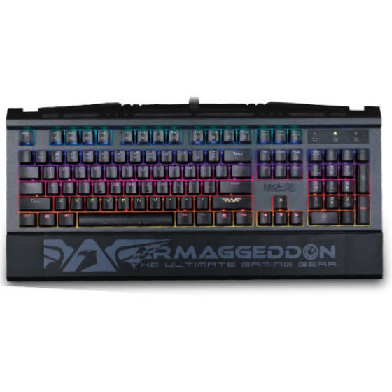 ARMAGGEDDON MECHANICAL GAMING KEYBOARD PSYCHRAPTOR MKA-9C RED