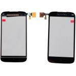 ALCATEL OT-997 TOUCH SCREEN + LENS BLACK
