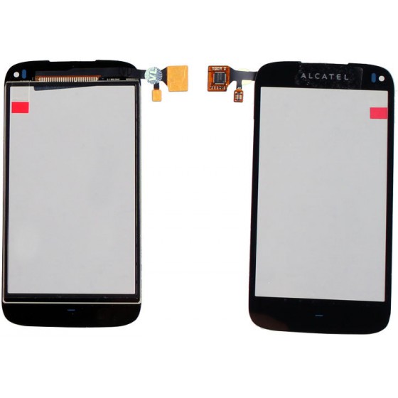 ALCATEL OT-997 TOUCH SCREEN + LENS BLACK