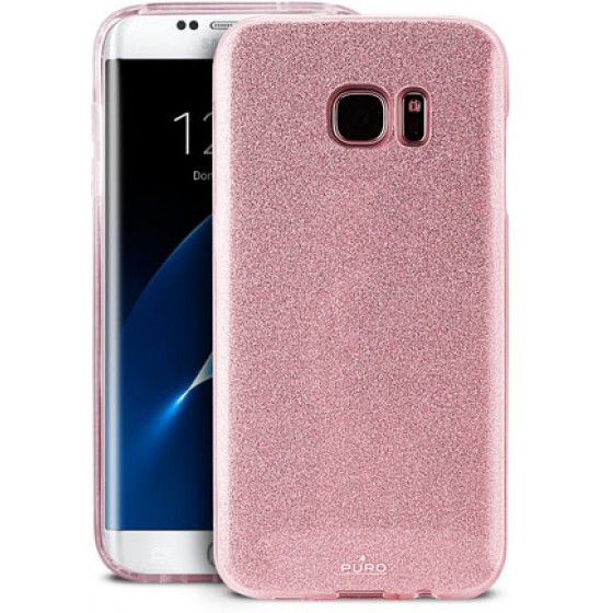 PURO ���� ��������� SHINE ��� SAMSUNG GALAXY S7 EDGE ROSE GOLD - (8033830171123)
