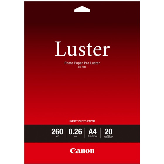 ����������� ����� LUSTER CANON A4 SEMI GLOSSY 260G/M� 20 ����� (6211B006)