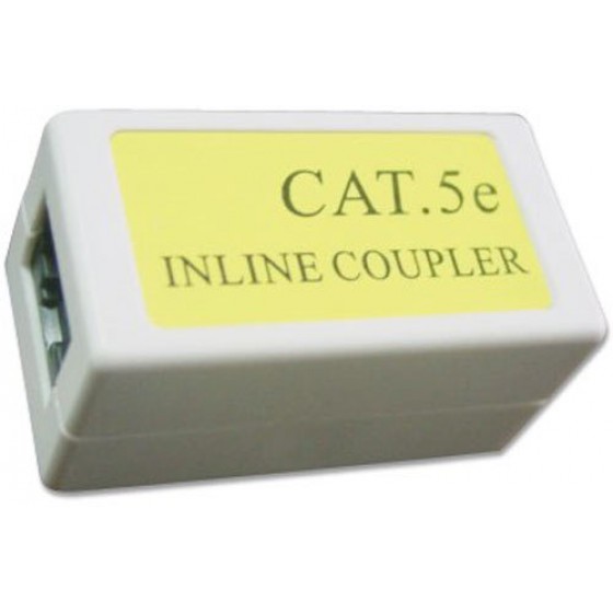 CABLEXPERT CAT. 5E LAN COUPLER, WHITE