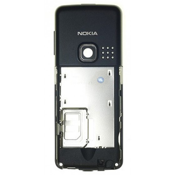 NOKIA 6300I / 6300 MIDDLE COVER BLACK