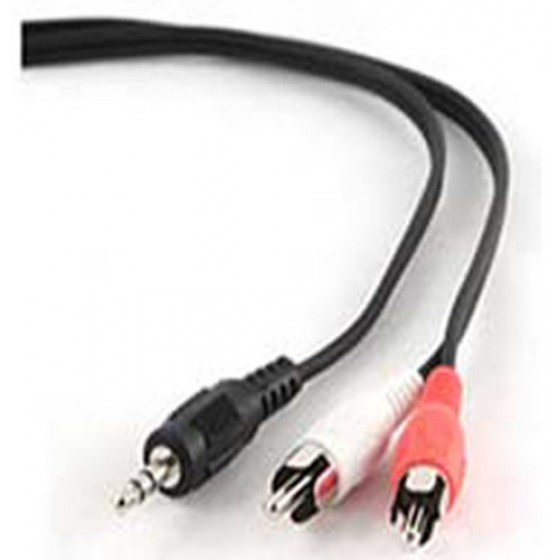 CABLEXPERT 3.5MM STEREO TO RCA PLUG CABLE 2.5M - (8716309024860)
