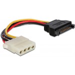 CABLEXPERT SATA (MALE) TO MOLEX (FEMALE) POWER CABLE 0,15M