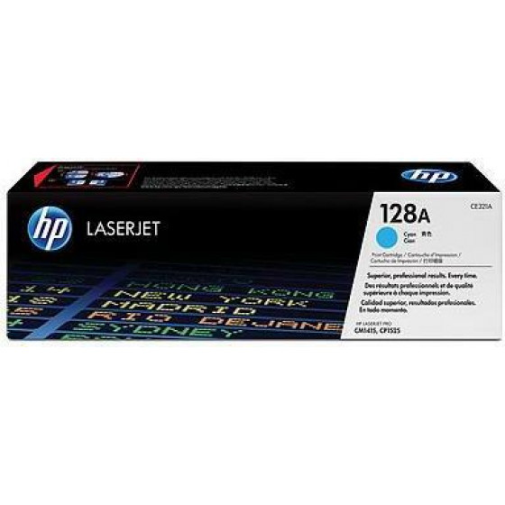 HP LASERJET COLOR CP1525 CYAN 1.3K - (CE321A)