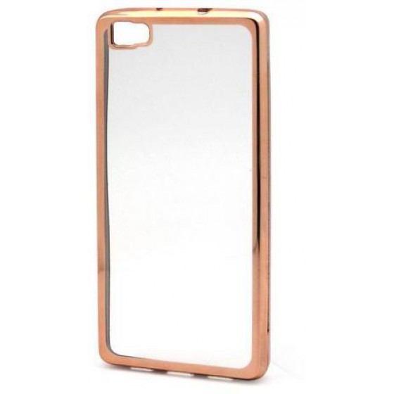 ���� TPU INOS HUAWEI P8 LITE ELECTROPLATE ULTRA SLIM 0.3MM ��� �����
