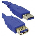 ������� MEDIARANGE USB 3.0 EXTENSION AM/AF 3.0M BLUE