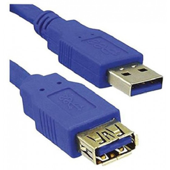 ������� MEDIARANGE USB 3.0 EXTENSION AM/AF 3.0M BLUE