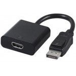 CABLEXPERT DISPLAY PORT TO HDMI ADAPTER BLACK A-DPM-HDMIF-002 - (8716309087728)