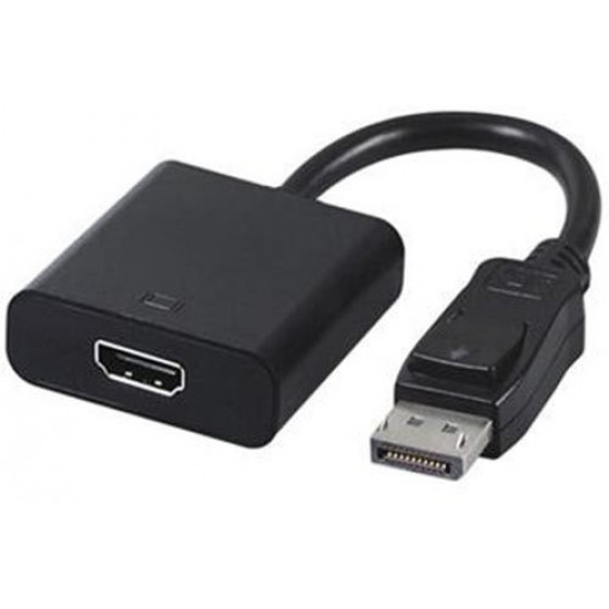 CABLEXPERT DISPLAY PORT TO HDMI ADAPTER BLACK A-DPM-HDMIF-002 - (8716309087728)