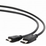 CABLEXPERT DISPLAY PORT TO HDMI CABLE 1M - (CC-DP-HDMI-1M)