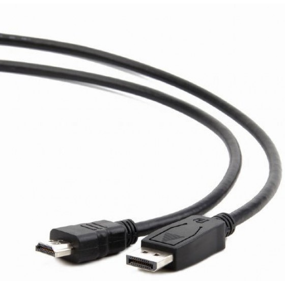 CABLEXPERT DISPLAY PORT TO HDMI CABLE 1M - (CC-DP-HDMI-1M)