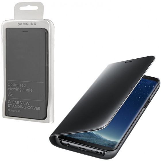 ���� SAMSUNG GALAXY S8 G950 EF-ZG950CFEGWW CLEAR VIEW STANDING COVER BLACK OR