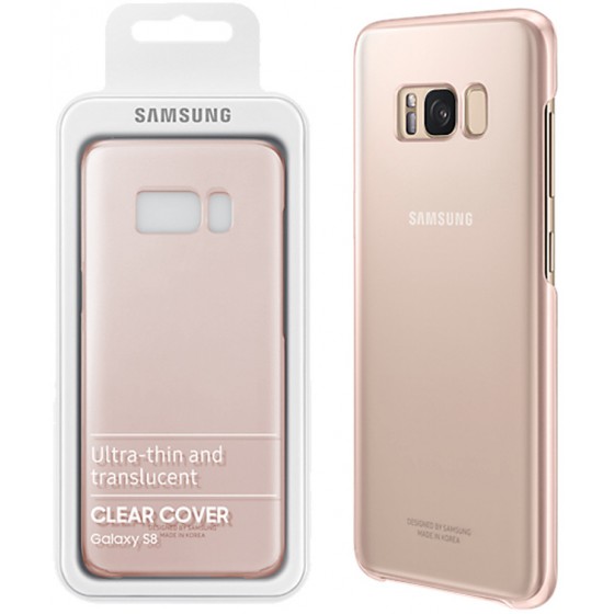 ���� SAMSUNG S8 G950 EF-QG950CPEGWW CLEAR COVER PINK OR