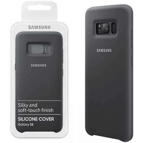 ���� SAMSUNG S8 G950 EF-PG950TSEGWW SILICONE COVER DARK GRAY OR