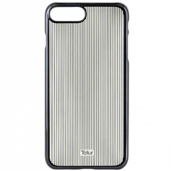 TELLUR HARDCASE COVER IPHONE 7 PLUS VERTICAL STRIPES BLACK