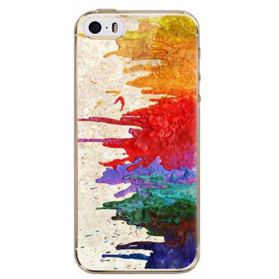 ���� TPU INOS APPLE IPHONE 5/5S/SE ART THEME WATERCOLOR