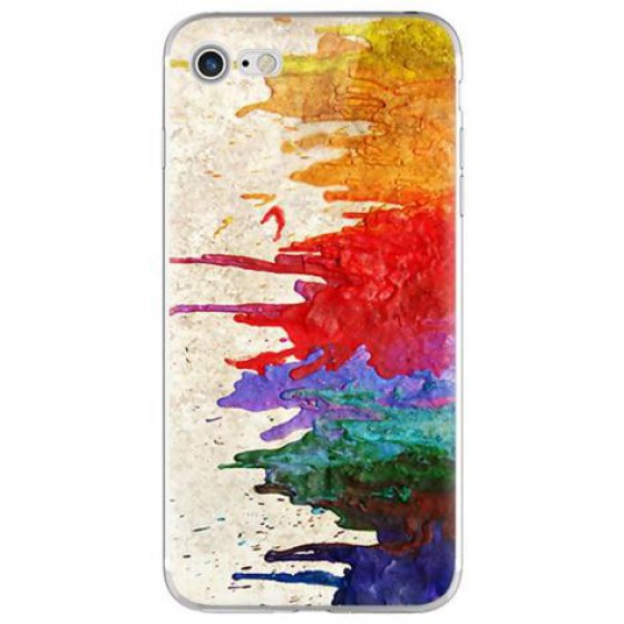 ���� TPU INOS APPLE IPHONE 7 ART THEME WATERCOLOR