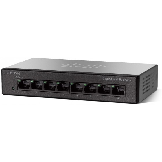 SWITCH CISCO SF110D-08-EU