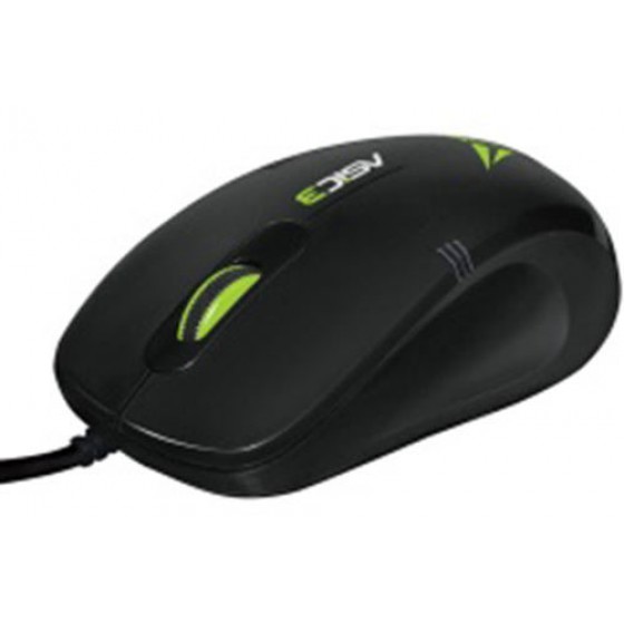 ALCATROZ USB WIRED MOUSE ASIC 3 B.GREEN