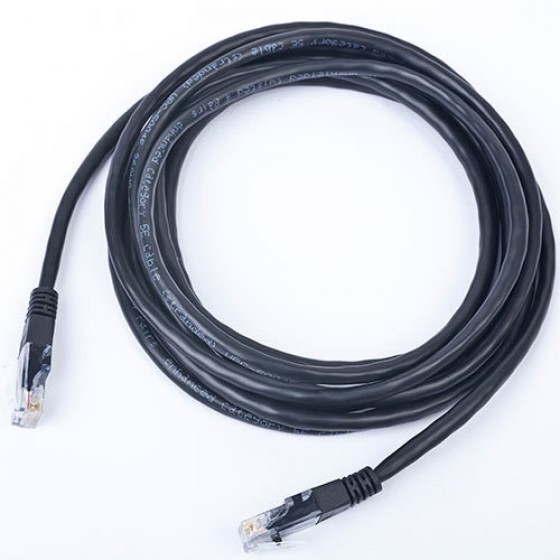 CABLEXPERT UTP PATCH CORD CAT5E BLACK 3M
