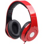 GEMBIRD FOLDING STEREO HEADPHONES DETROIT RED - (MHS-DTW-R)