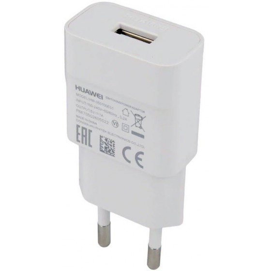 TRAVEL HUAWEI 050100E01 USB 5.0V 1000MA WHITE BULK OR