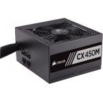 CORSAIR PSU 450W CMPSU-CX450MEU CP-9020101-EU, BUILDER SERIES CX MODULAR, BRONZE CERTIFIED, 12CM QUIET