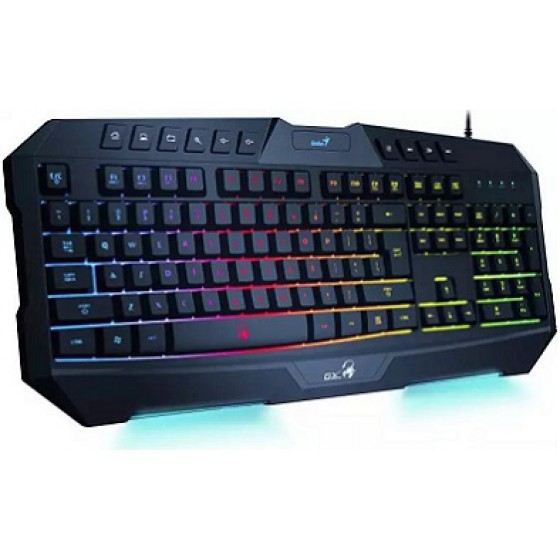 GENIUS KEYBOARD SCORPION K20, WIRED, USB, GAMING, BLACK