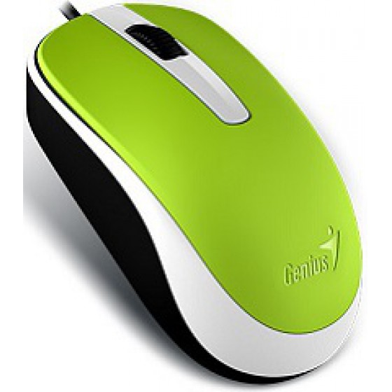 GENIUS MOUSE DX-120 WIRED USB OPTICAL GREEN