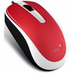 GENIUS MOUSE DX-120 WIRED USB OPTICAL RED