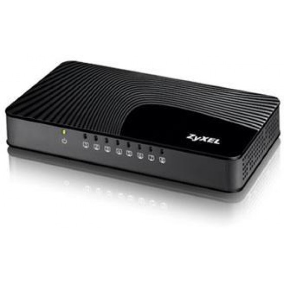 ZYXEL SWITCH GS-108S 8 PORTS 10/100/1000MBPS