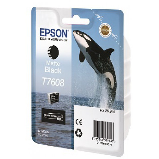 EPSON MATTE BLACK 26ML C13T76084010 SC-P600