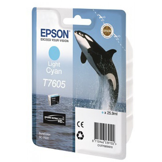 EPSON LIGHT CYAN 26ML C13T76054010 SC-P600