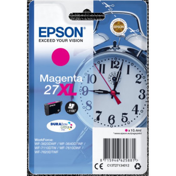 EPSON CARTRIGE 27XL MAGENTA C13T27134012