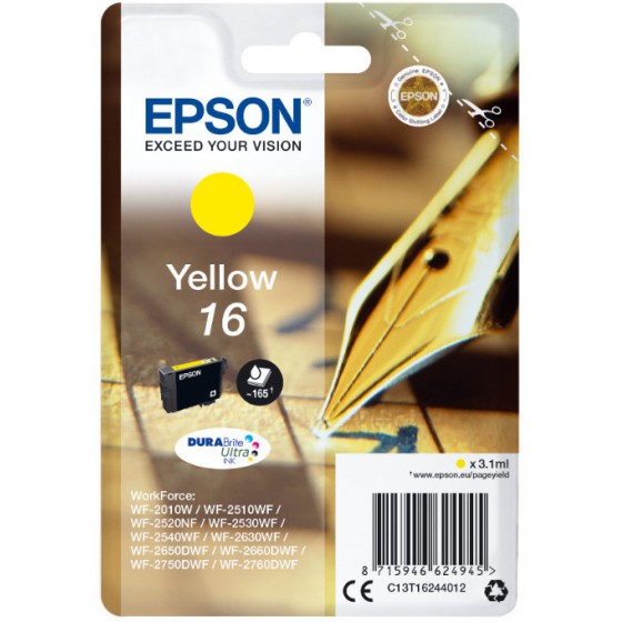 EPSON 16 YELLOW - (C13T16244012)