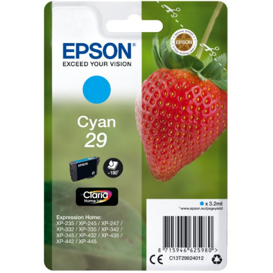 EPSON 29 CYAN - (C13T29824012)