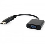 CABLEXPERT DISPLAY PORT TO VGA ADAPTER CABLE BLACK - (8716309090346)