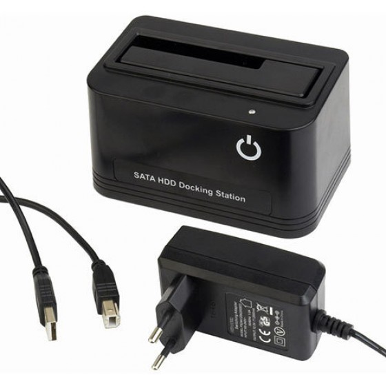 GEMBIRD USB DOCKING STATION FOR 2,5 AND 3,5 INCH SATA HARD DRIVES - (8716309095365)