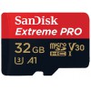 SANDISK EXTREME PRO MICROSD 32GB 100MB/S V30 UHS-I U3 A1 - (SDSQXCG-032G-GN6MA)