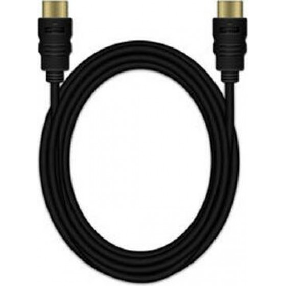 ������� MEDIARANGE HDMI/HDMI HIGH SPEED CONNECTION WITH ETHERNET 5.0M BLACK - (MRCS158)