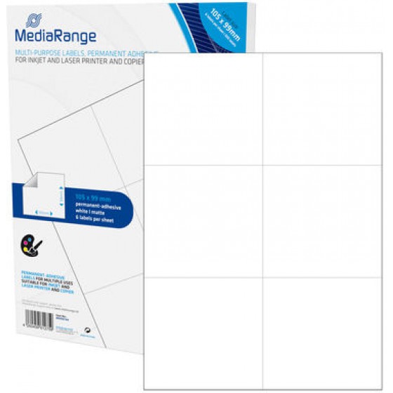 MEDIARANGE �������� ������� ������ 105X99MM. ������ (300 PACK) - (MRINK144)