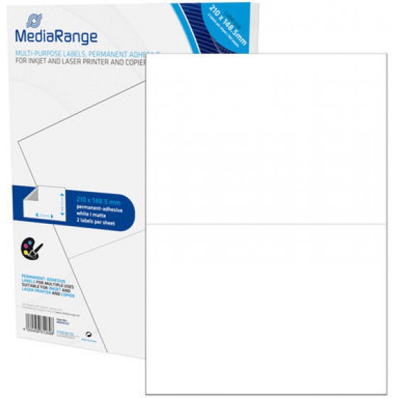 MEDIARANGE �������� ������� ������ 210�148.5MM. ������ (100 PACK) - (MRINK141)